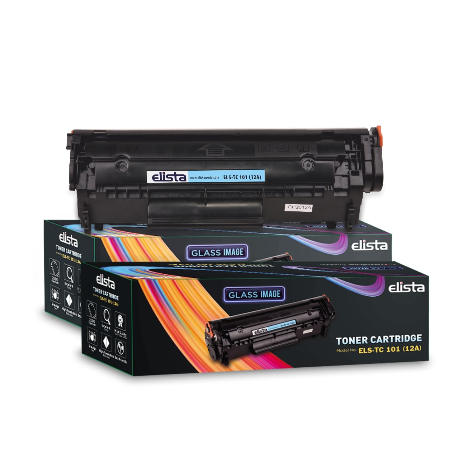 Elista 12A Laserjet Toner Cartridges for HP Laserjet 1010/1012/1015/1018/1020/1022/1022N/1022NW/3015MFP/3020MFP/3030MFP/3050MFP/3052MFP/3055MFP/3050Z/M1005MFP (ELS-TC 101 )-image-33