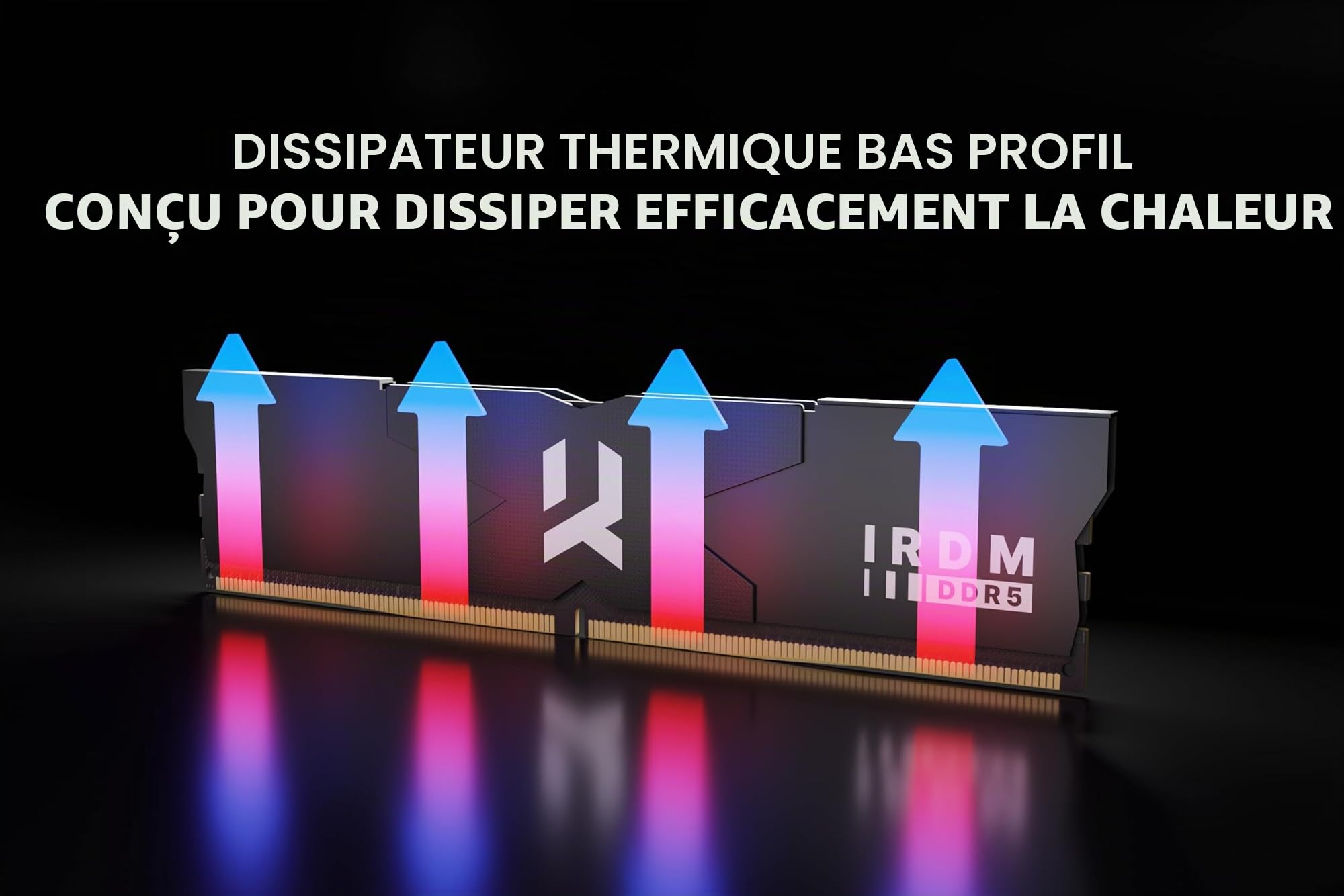 Goodram IRDM DDR5 2x16GB KIT 6000MHz CL30 SR DIMM Mémoire Interne Noire Argentée