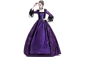 Women's Medieval Queen Victorian Dress Gothic Ball Gown