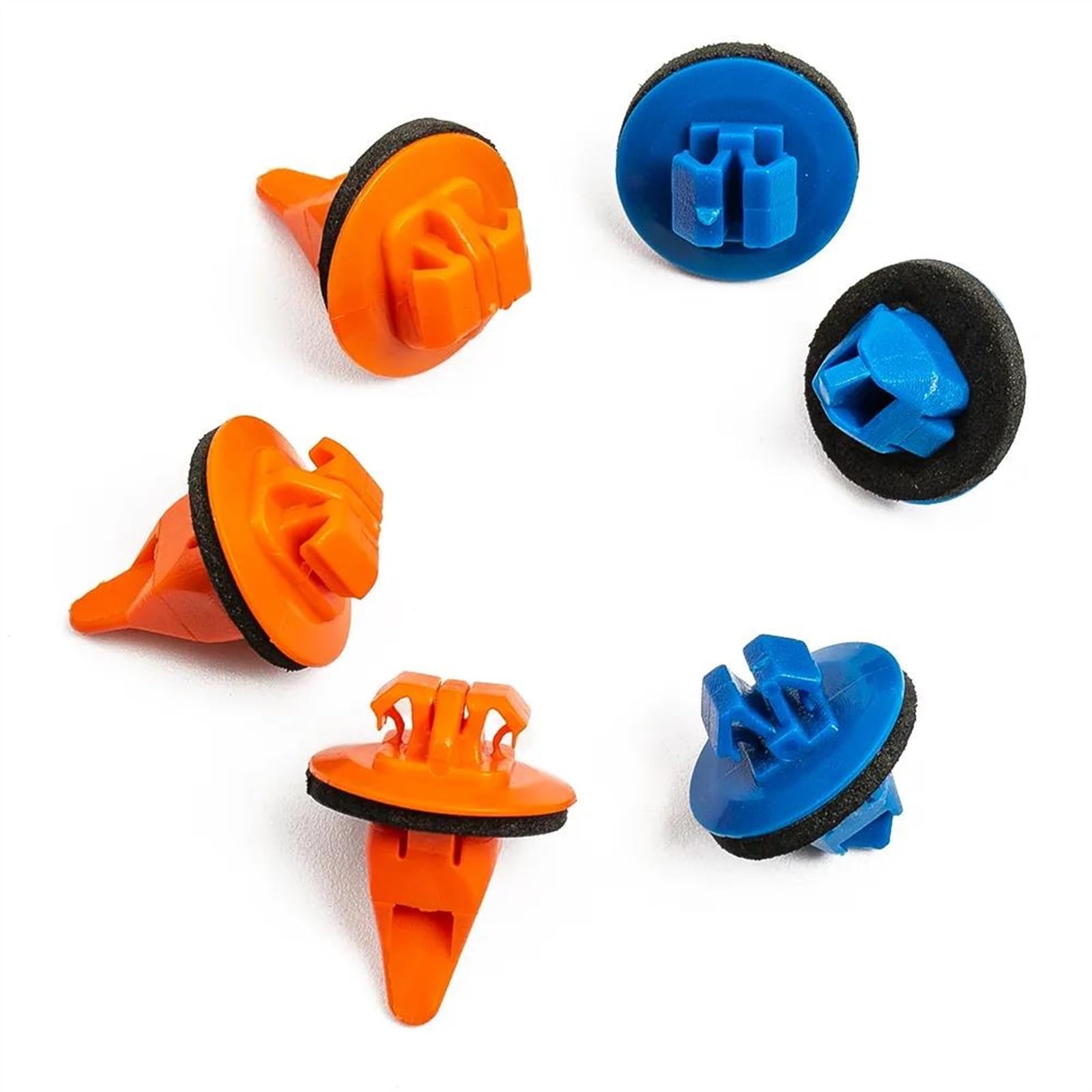 KVAEY Lot De 50 Clips évasés Pour Garde-boue, Clips De