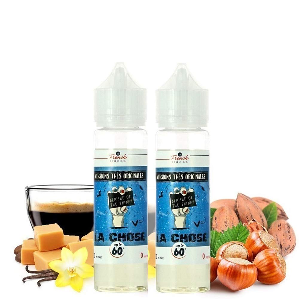 X2 flacons de 50ML LA CHOSE 0MG - Le French Liquide - Sans nicotine ni  tabac : Amazon.fr: High-Tech
