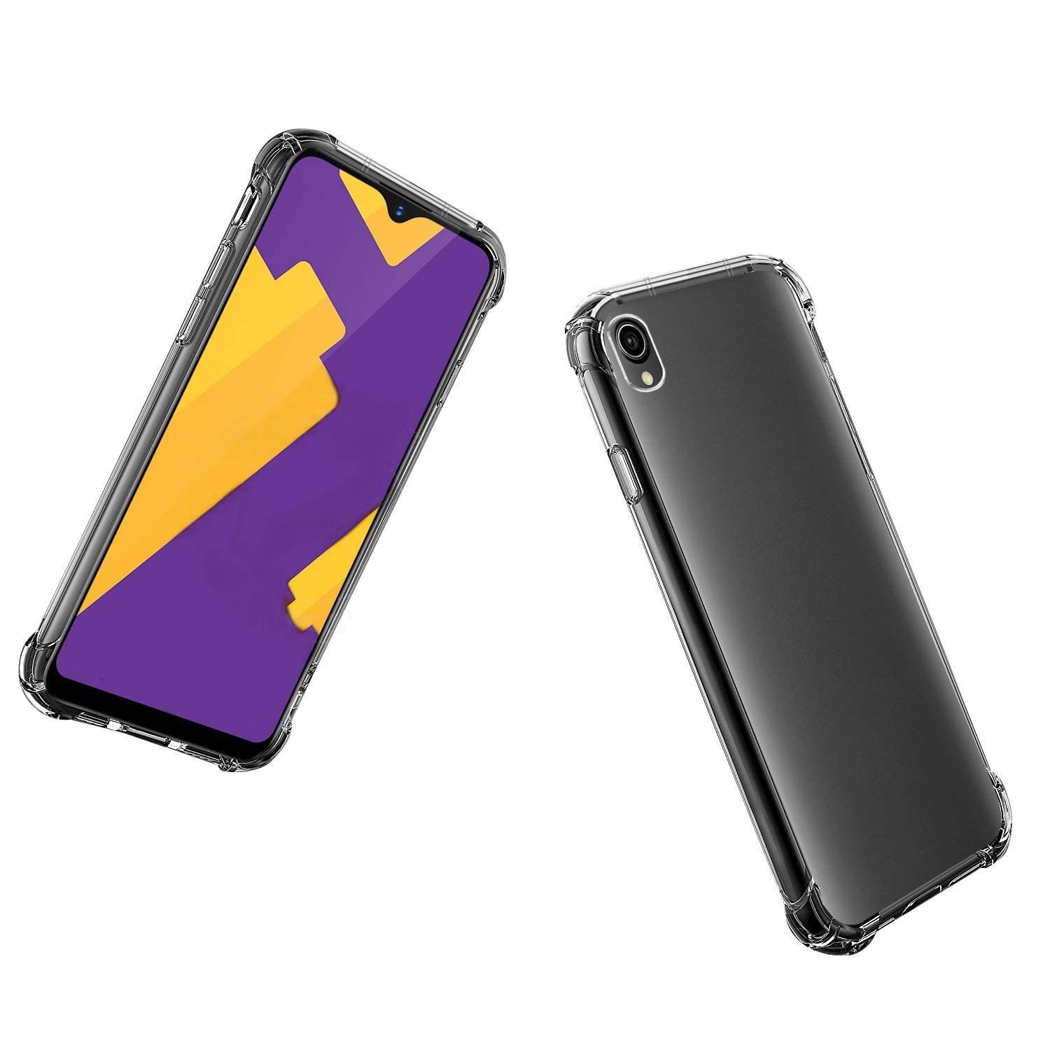 Vivo Y90 | Vivo Y91i | Vivo Y1s - Soft Silicone Shockproof Bumper Case Back Cover in Transparent[Air Cushion Technology] for vivo y90 / vivo y91i / vivo y1s (B08X79NMK8) Amazon Price History, Amazon Price Tracker