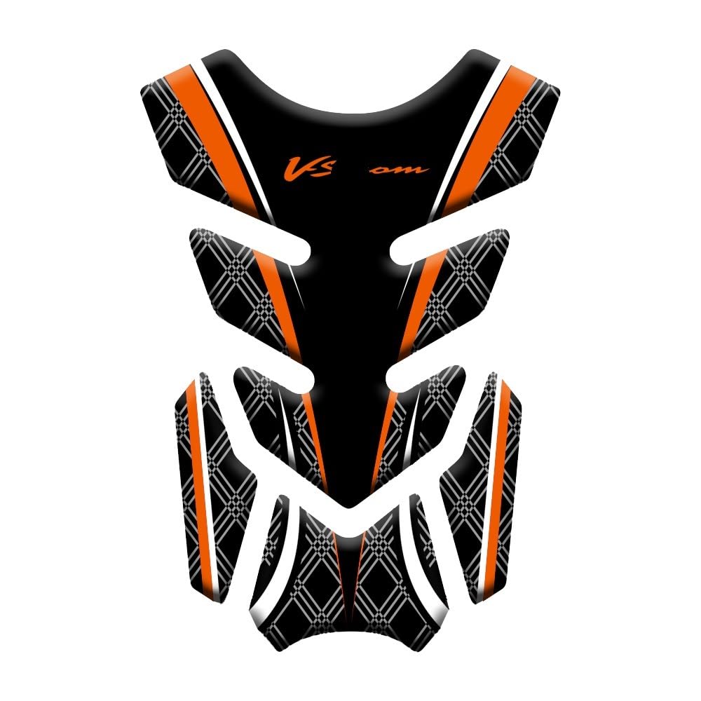 Motorcycle Tank Pad for V-Strom 650 for DL650 Motorcycle Fish Bone Tank Pad Sticker Pad Side Gas Kneepad Protector