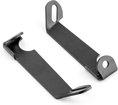 Miniatura 8 de WeiSen Bisagra de capó superior con soportes de montaje de luz LED para zanja y 2 unidades de 3 pulgadas y 24 W LED con kit de cableado compatible