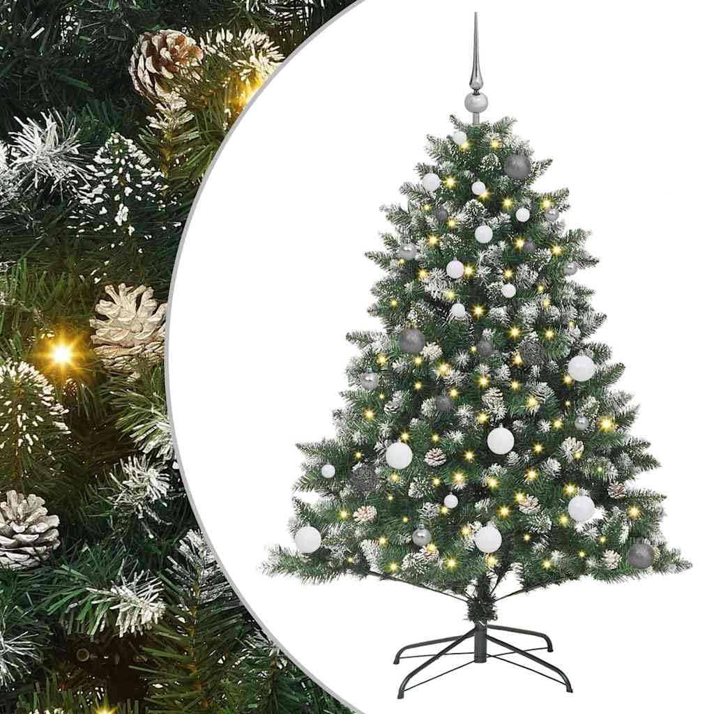Vidaxl Green Artificial Christmas Tree With Stand 105 X 105 X 150 Cm