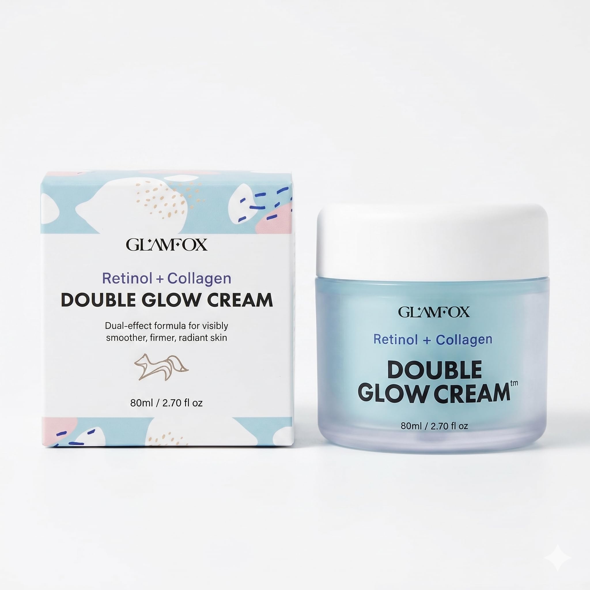 Amazon.com: Glamfox Retinol + Collagen Double Glow Cream - Korean