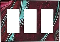 Vista 125 de Deep Blue Sea Turtles 1 Gang Outlet Covers Duplex Receptáculo Placa de pared Decorativa Eléctrica Placa Delantera Interruptores de Luz para Cocina