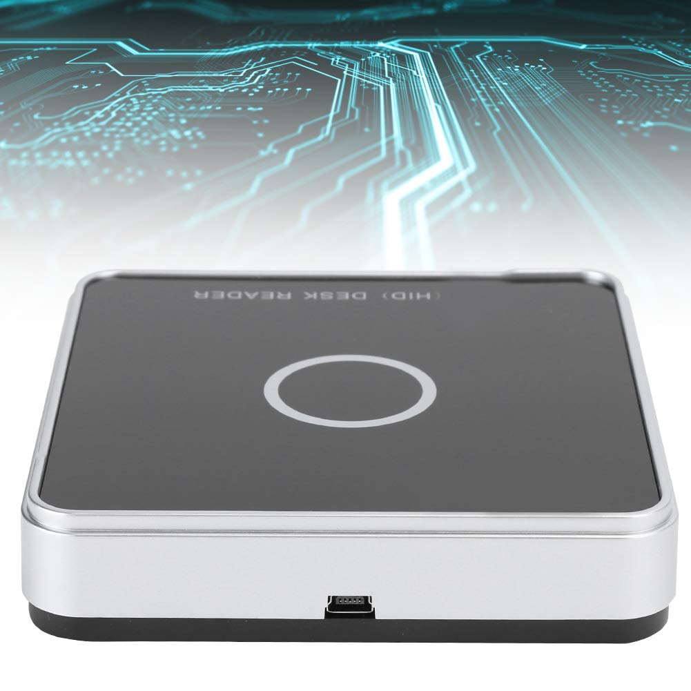 Reader de Tarjetas RFID Sustvita UHF, Sensor de proximidad sin conexión de 50 cm de Escritorio USB, Compatible con ISO18000-6C, ISO18000-6B
