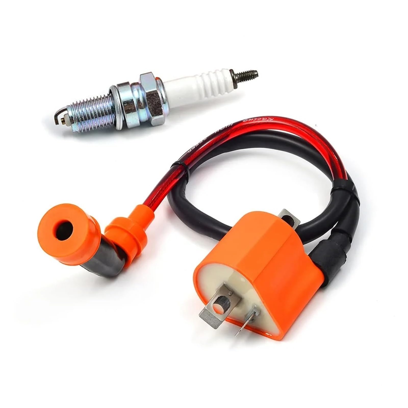 Moto Bobina Accensione Per Raptor 350 2004 2005 2006 2007 2008 2009 2010 2011 2012 2013 Relè Avviamento Bobina Accensione Accenditore CDI Candela 1D0-81940-02-00 Bobina Accensione Sostituzione