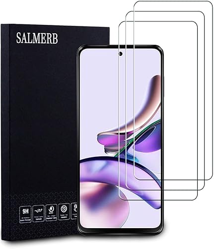 Protectores de pantalla para Motorola Moto G13 (paquete de 3), película de vidrio templado 9H para Motorola Moto G13, Moto G23, antiarañazos,