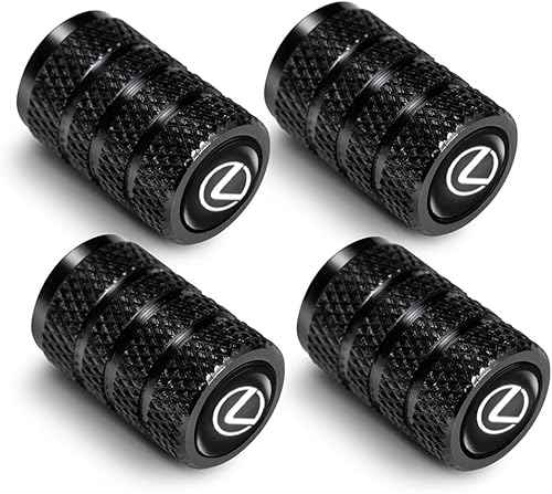 Tapones de vástago de válvula de neumático compatibles con Lexus RX ES GS LS NX RS GX LX RC LC RX350 is250 GX460 cubierta de aire para automóvil,