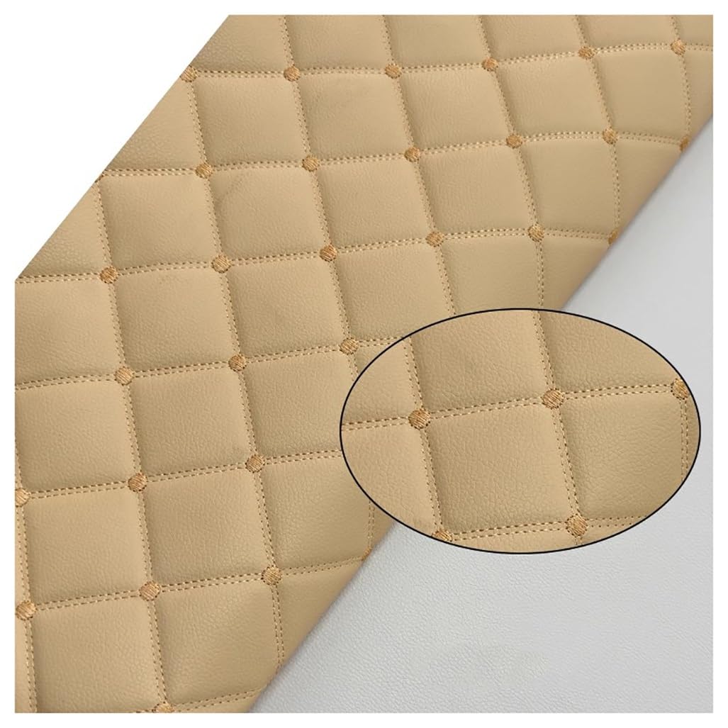 Vinilo Tela de Grano de Cuero de imitación Material texturizadoTela por Metros de Polipiel for tapizar - Tapicería -para Cojines de Coche(Colour: Orange,Size: 1.6x1m/5.25x3.28ft)(Skin Tone,1.6x2m)