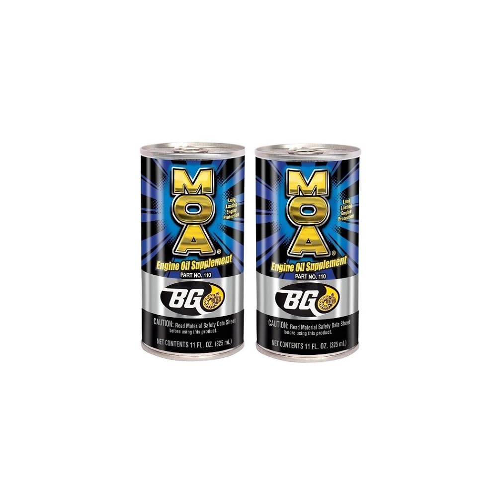 Buy 2 Pack Bg MOA Motor Oil Additive (2) 11oz. Cans Online at Lowest