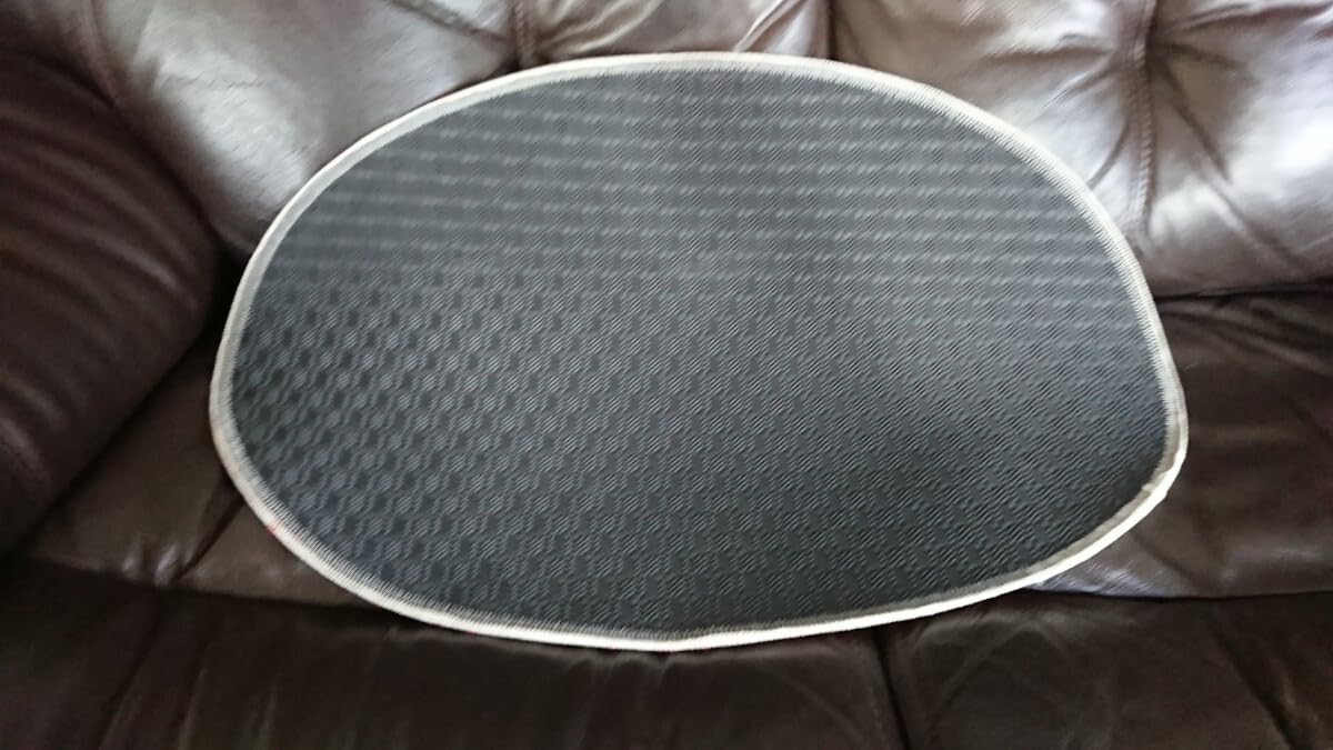 Amazon.co.jp: オーバルフロアマット 玄関マット サイズ65㎝×45㎝ 滑り