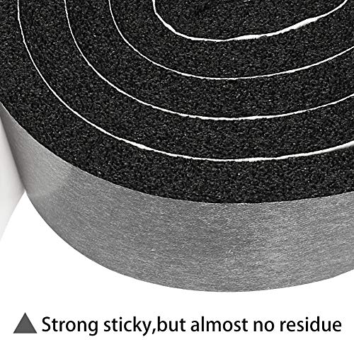 2 Rolls 2 Inch W 1/2 Inch T Air Conditioner Open Cell Foam Seal Tape, Window Insulation High Resilience Weather Stripping For Doors Window,Total 13Ft #TOP3