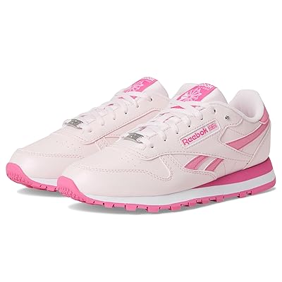 Reebok Kids Classic Leather (Big Kid) Girls Shoes Frosted Berry/True Pink/White