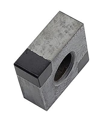 Korea Wald CNGA120404 CBN 4 Corner Diamond Turning Insert Indexable PCBN Turning Inserts CNMG120404 CNC Tool FOR Cutting Turning Milling of Grey Cast Iron HRC 60 (1Pcs Pack)