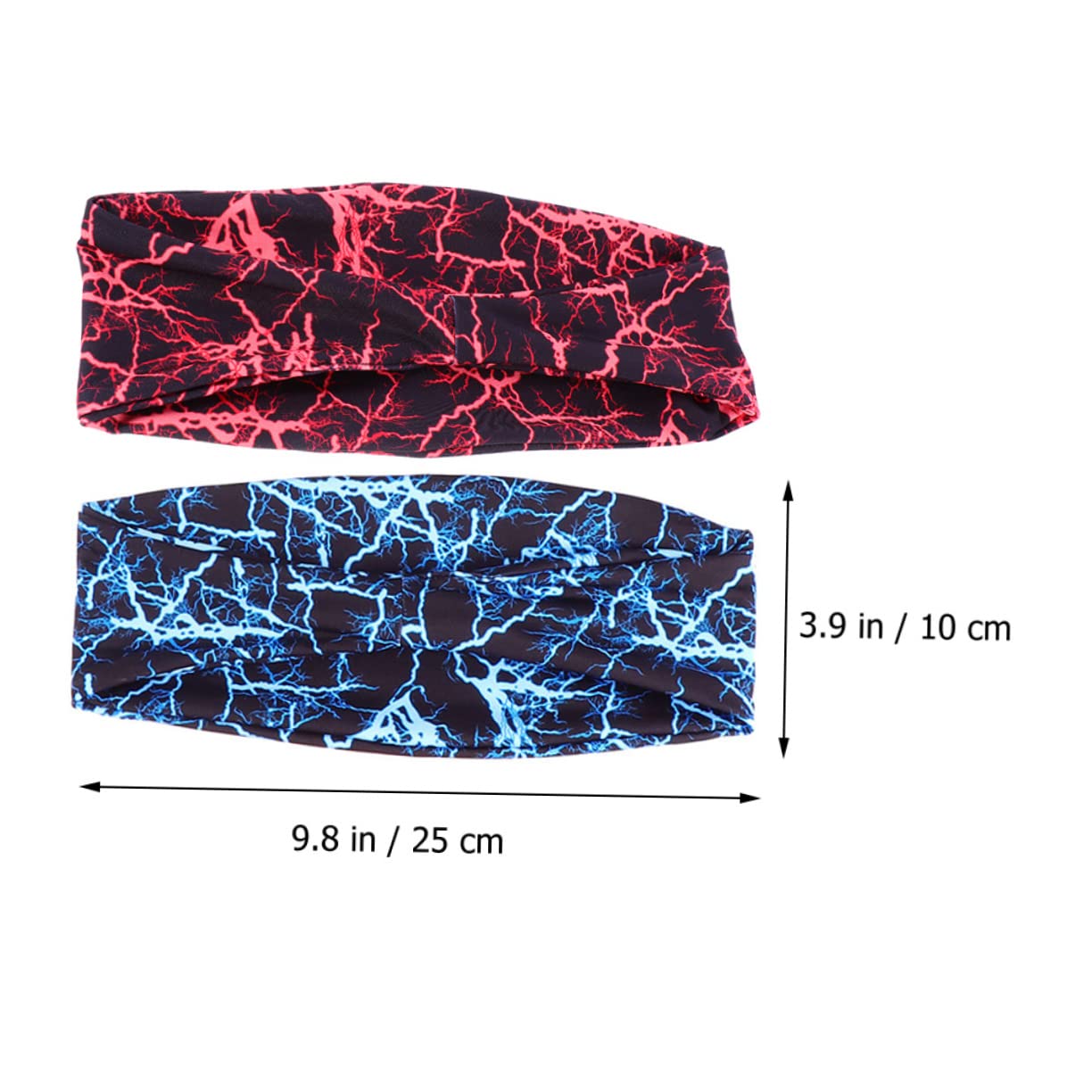 BESTonZON Bandas De Sudor Multifuncionales para Entrenamiento Paquete De Bandas De Pelo Transpirables para Yoga Unisex Absorbe Sudor