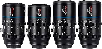 SIRUI Mars 1.33x T2 to T2.9 Anamorphic Lens Set, MFT Lens Kit