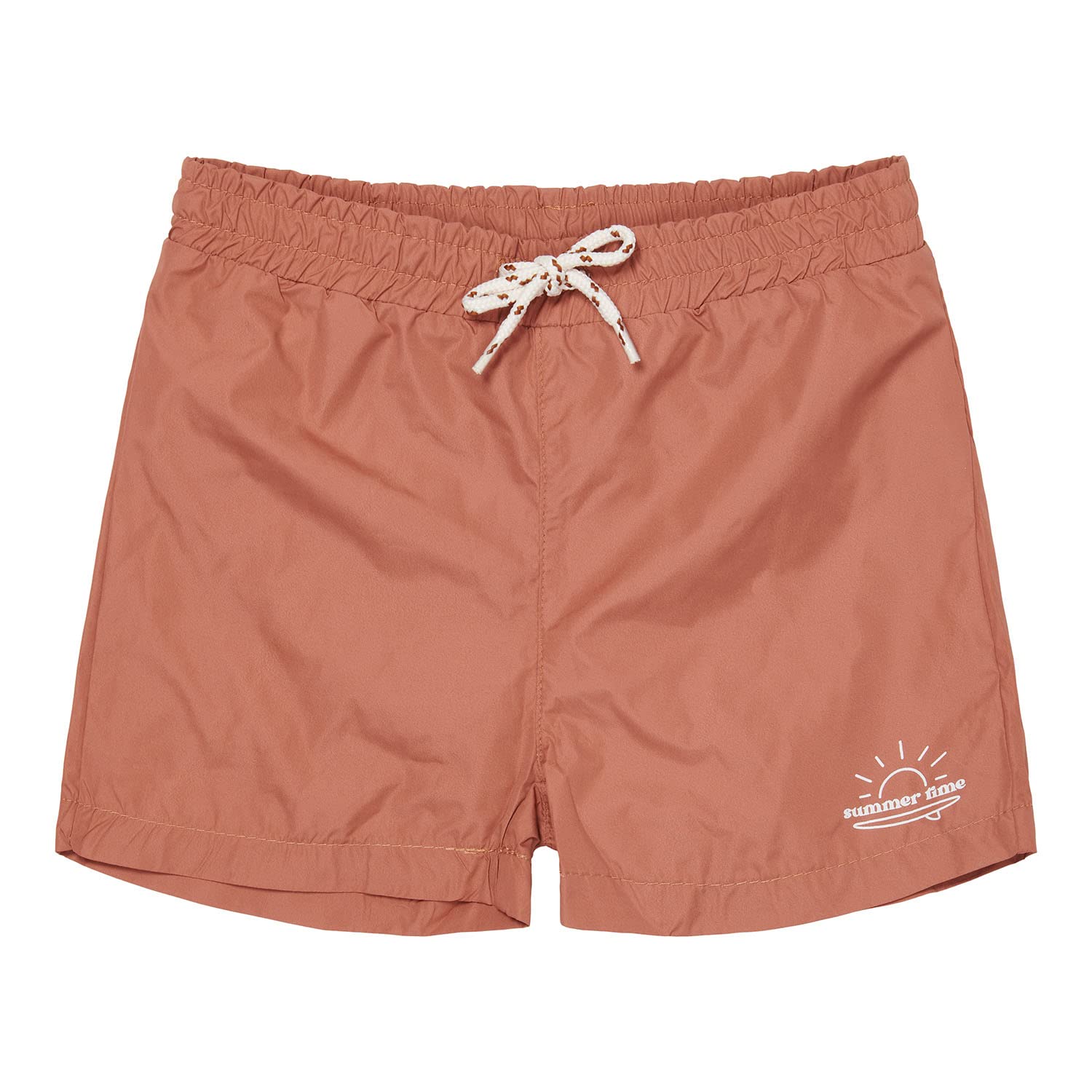 Little Dutch CL33423502 Badeshorts - Vintage Sunny Stripes orange (Gr. 74/80)