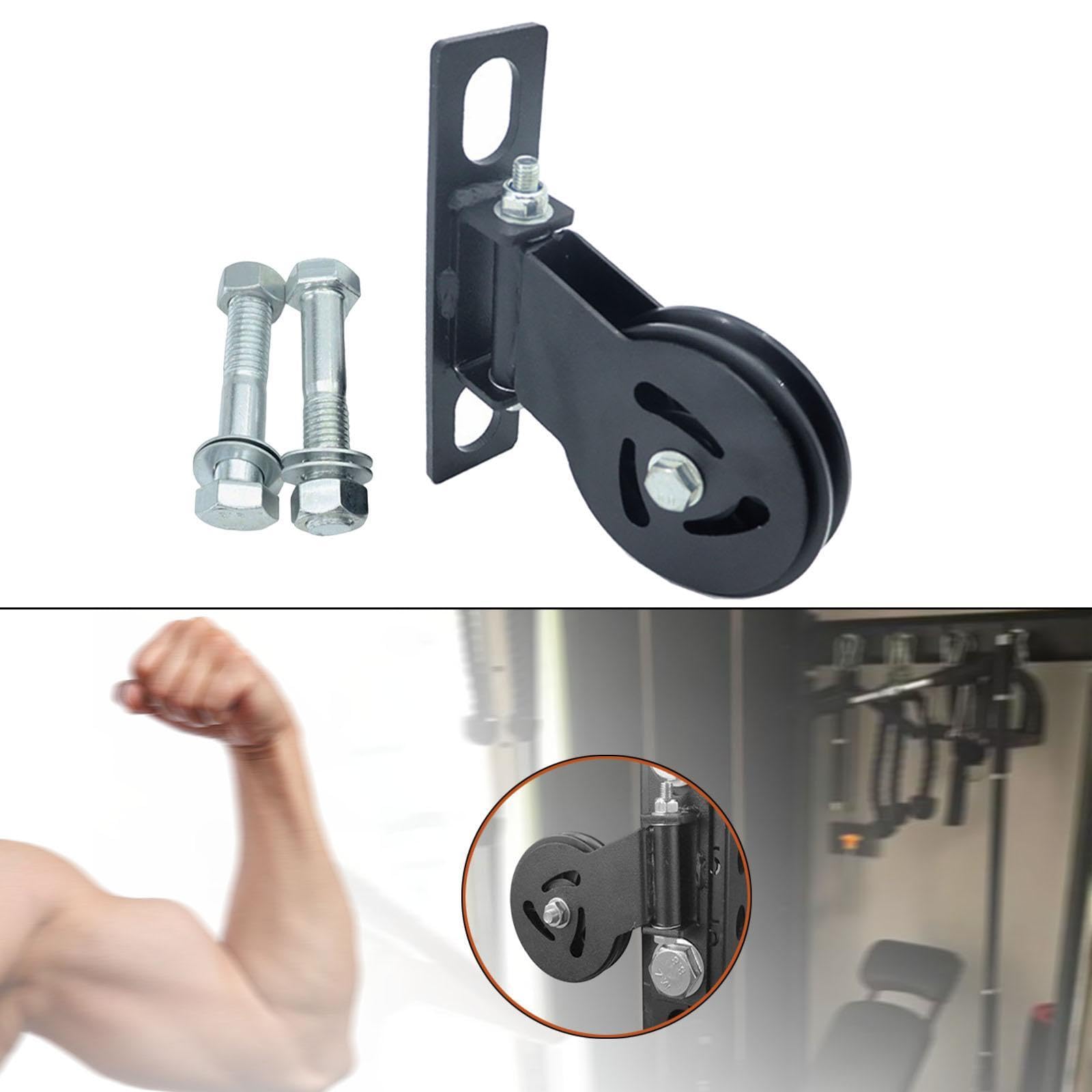 Accessorio per Puleggia da Palestra, Montato su Rack di Alimentazione per Allenamento Sportivo a Casa