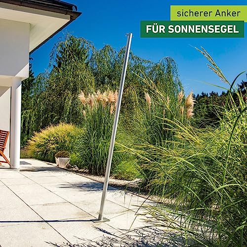 Produktbild von Windhager Terrassenhalterung Premium, Sonnensegel Befestigung