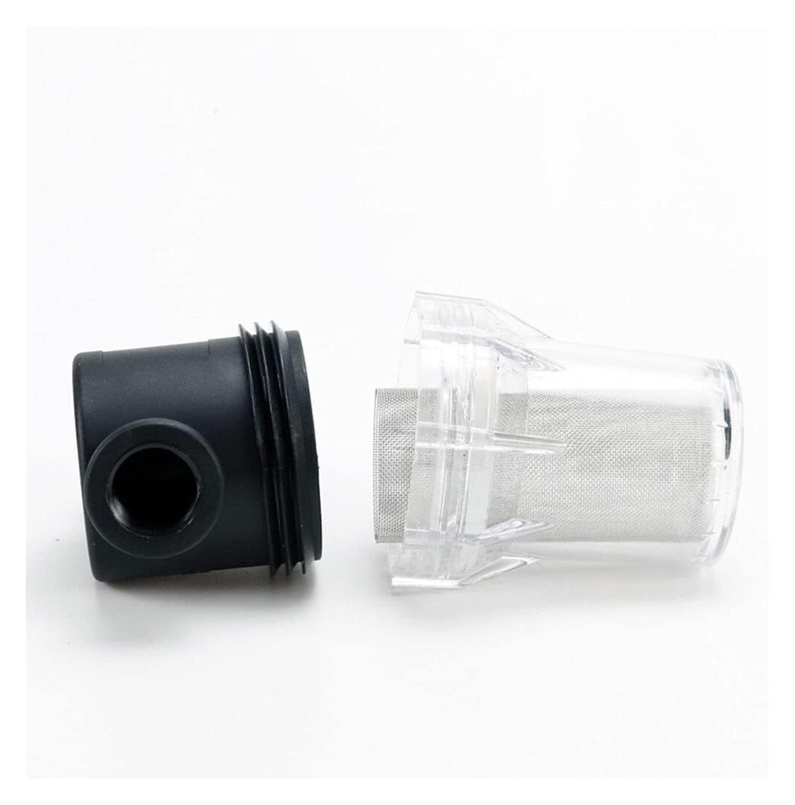 Filtro de Succión de Bomba de Agua, 1 prefiltro de impurezas de plástico for Sistema de riego(0.5 Inch 80 Mesh in)