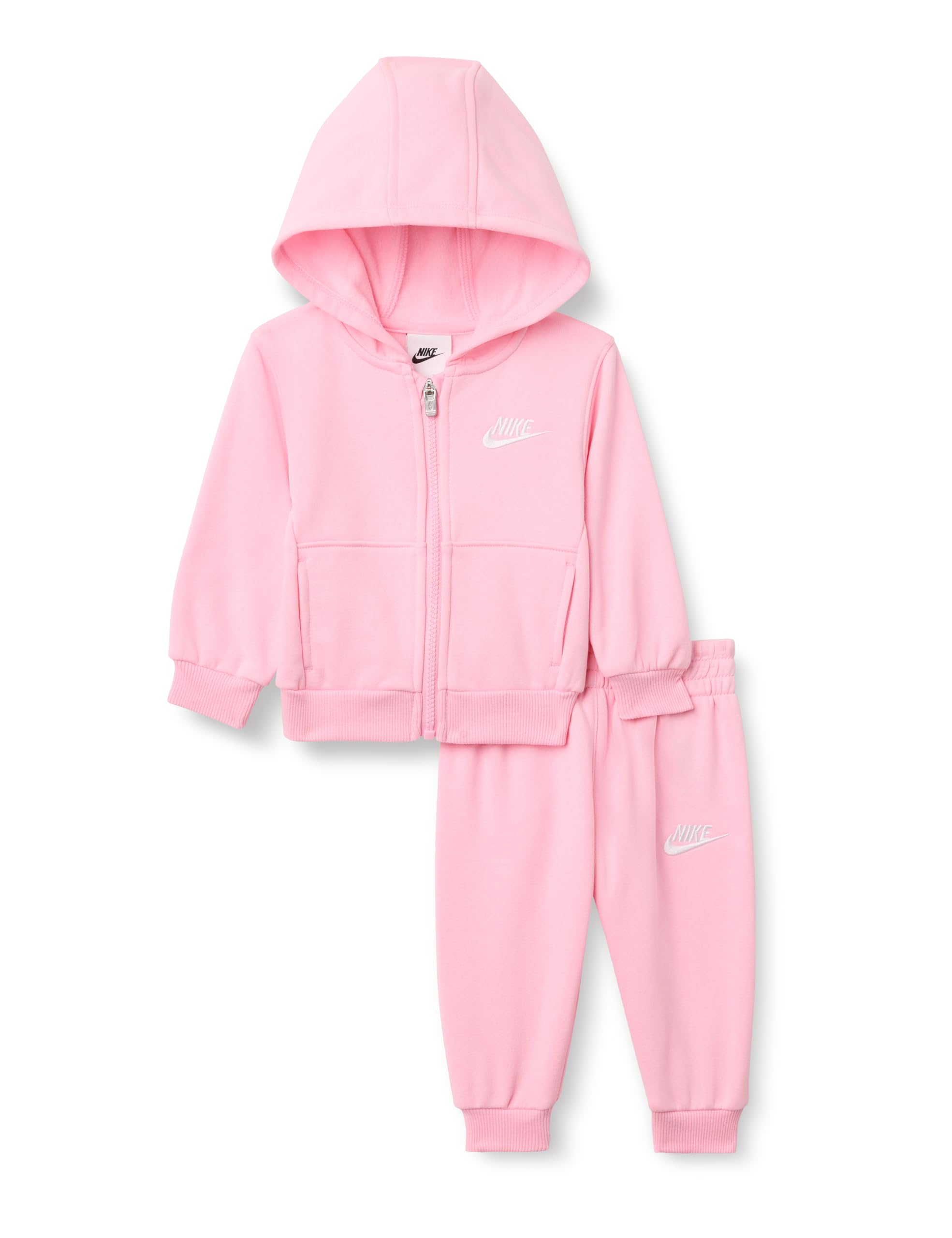 Baby Sportswear Club Fleece Full-Zip Hoodie and Joggers 2-Piece Outfit Set