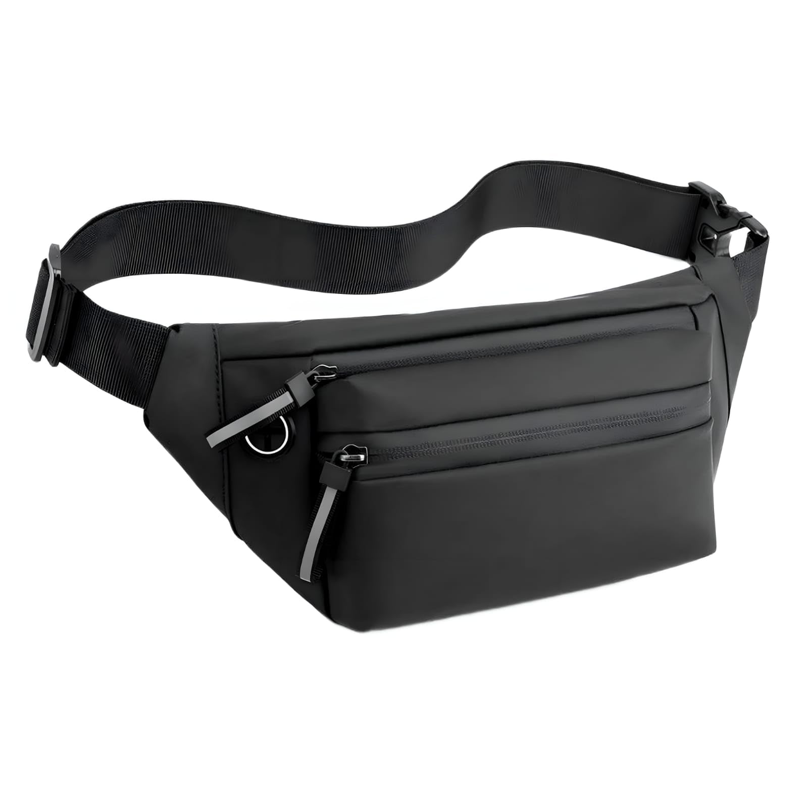 Vuvail Waist Fanny Pack Crossbody Travel Bag for Men and Women Black Adjustable Strap Diagonal Waterproof Chest Pouch Running Indoor Outdoor Activites (B0C72F8PP9) Amazon Price History, Amazon Price Tracker