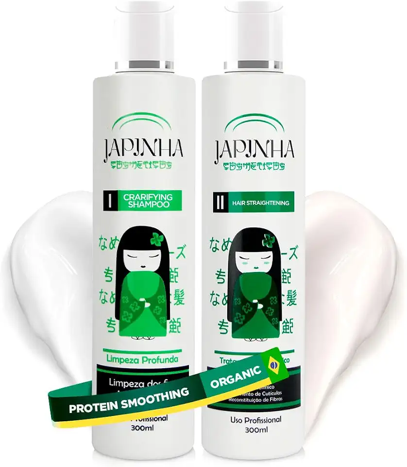 Progressiva Organica Japinha Cosmeticos 2x300ml
