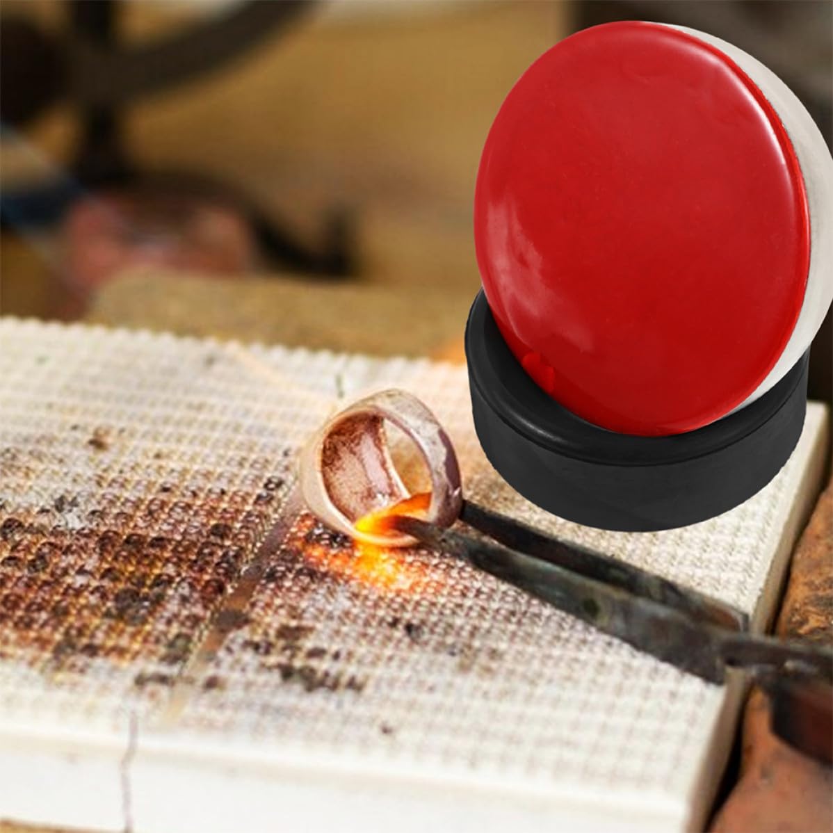 Mikikit Ensemble D'outils de Gravure de Bijoux en Acier Inoxydable Étau à Mouches 100mm pour Microsertissage Précis et Pavage la Fabrication de Bijoux