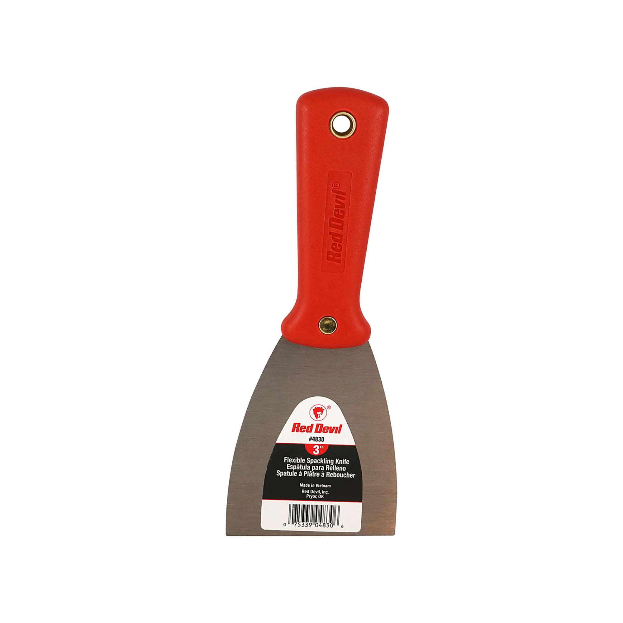 Red Devil 4830 Spackling Knife, Multicolor, 3 Inch