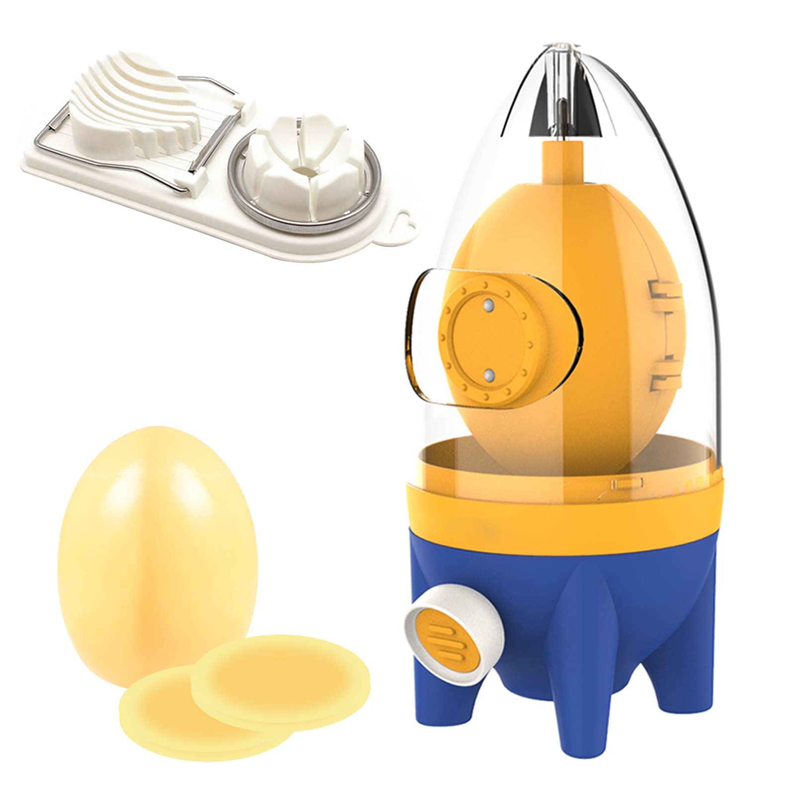 Buy Egg Beaters, Hand Whisks Egg White and Yolk Rotary Mixers with Egg