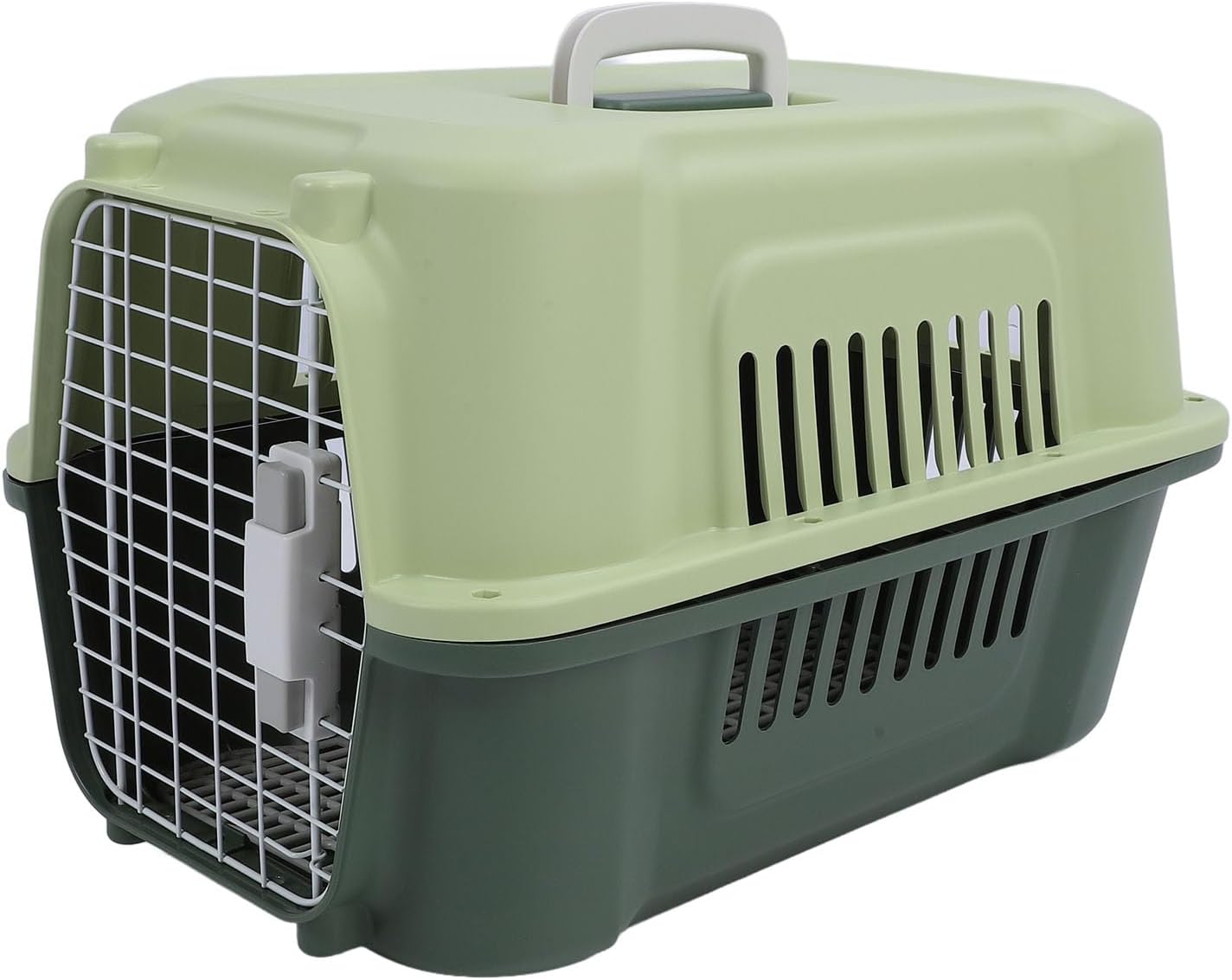 Portable Dog Crate, Large Capacity Airline Approved Pet Carrier, Travel Dog Crate | Small Animal Cage | Cat Carrier Hard | Plastic Dog Crate | Hard Sided Pet Travel Carrier for Pet