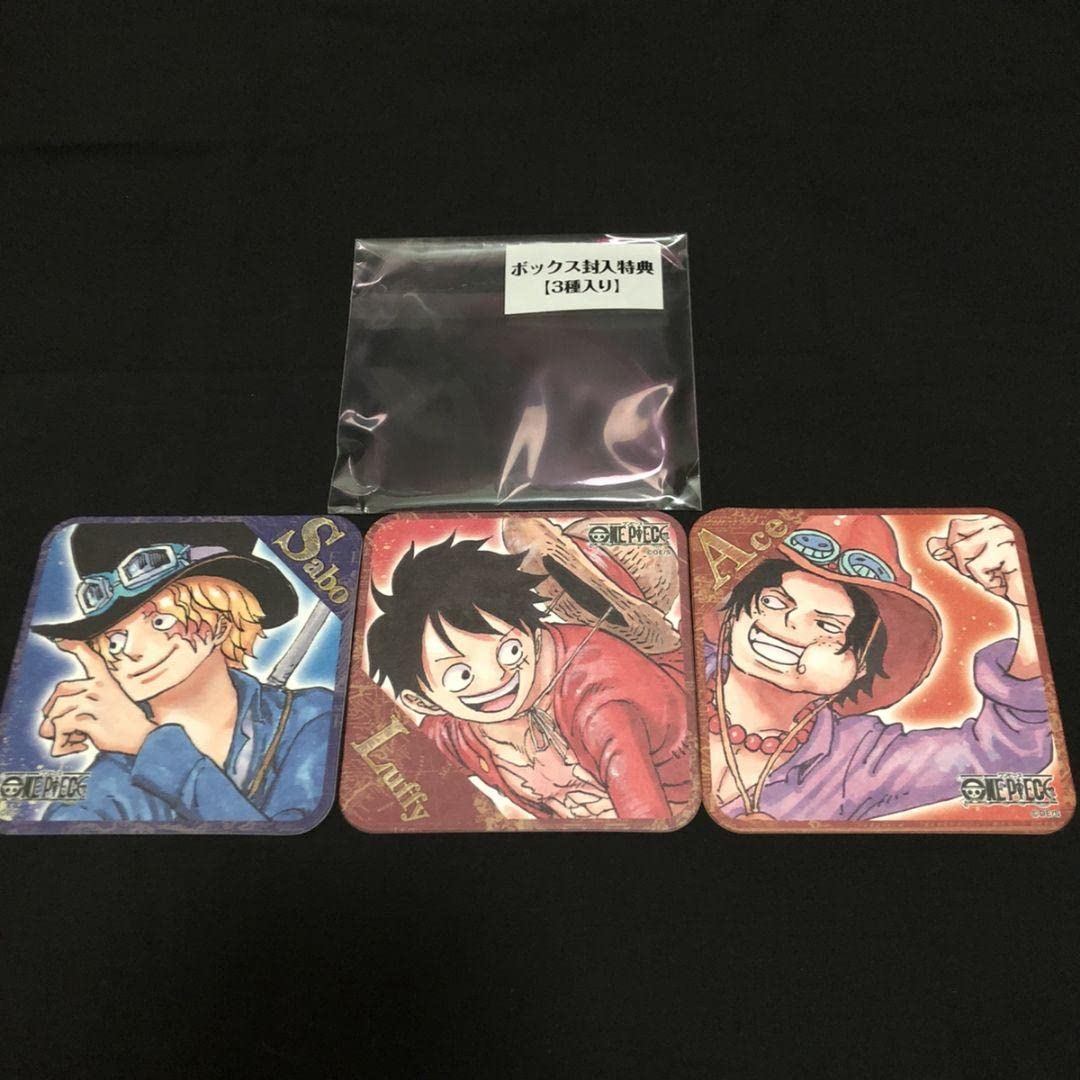 ONEPIECE アートコースター BOX 特典 ルフィ エース サボ ONEPIECE アートコースター BOX 特典 ルフィ エース サボ ONE PIECE