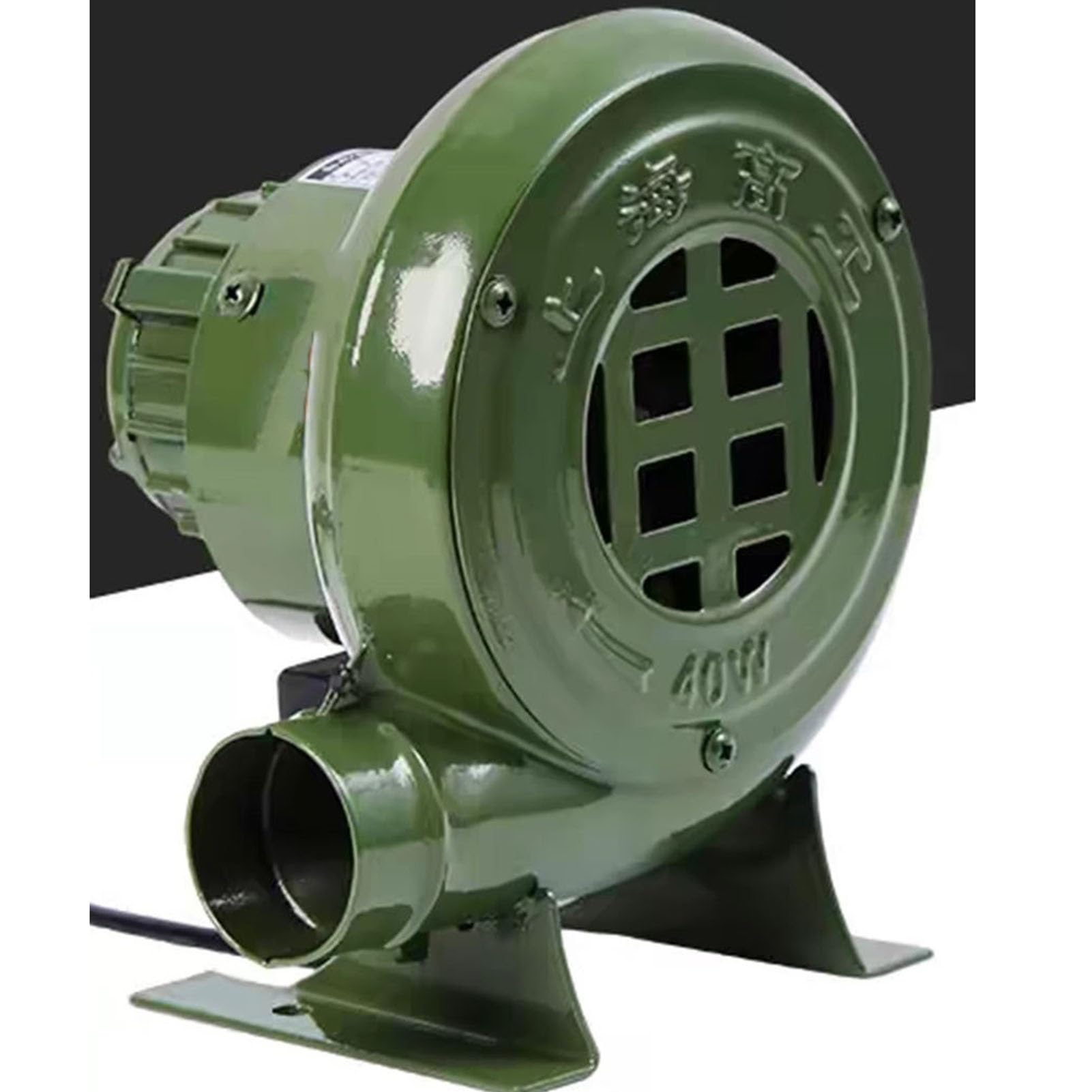 Elektryczna dmuchawa do kucia, odśrodkowa dmuchawa do grilla, 110 V/220 V, wentylator z pompą, wydajny energetycznie, komercyjny regulator płomienia (100 W)
