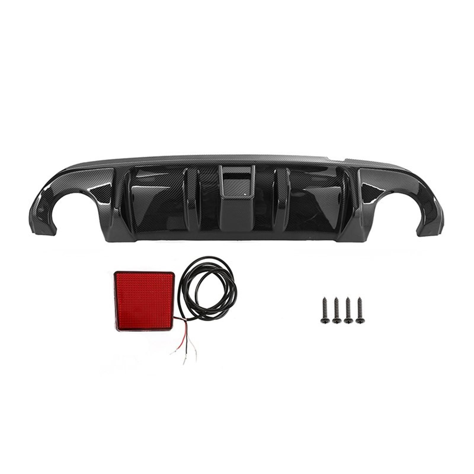 Diffuseur lèvre pare-chocs Infiniti Q50 2014-2017 avec feu antibrouillard
