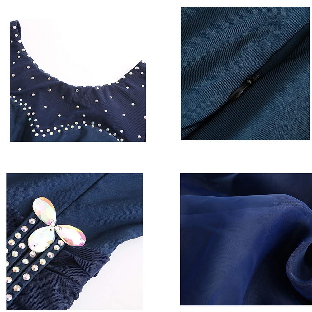 Tanzkleider Damen Standard Tango Gesellschaftstanz Kleider Für Das Walzer Modern Practice Dance Kleid Elegantes Bankett Performance Kostüm