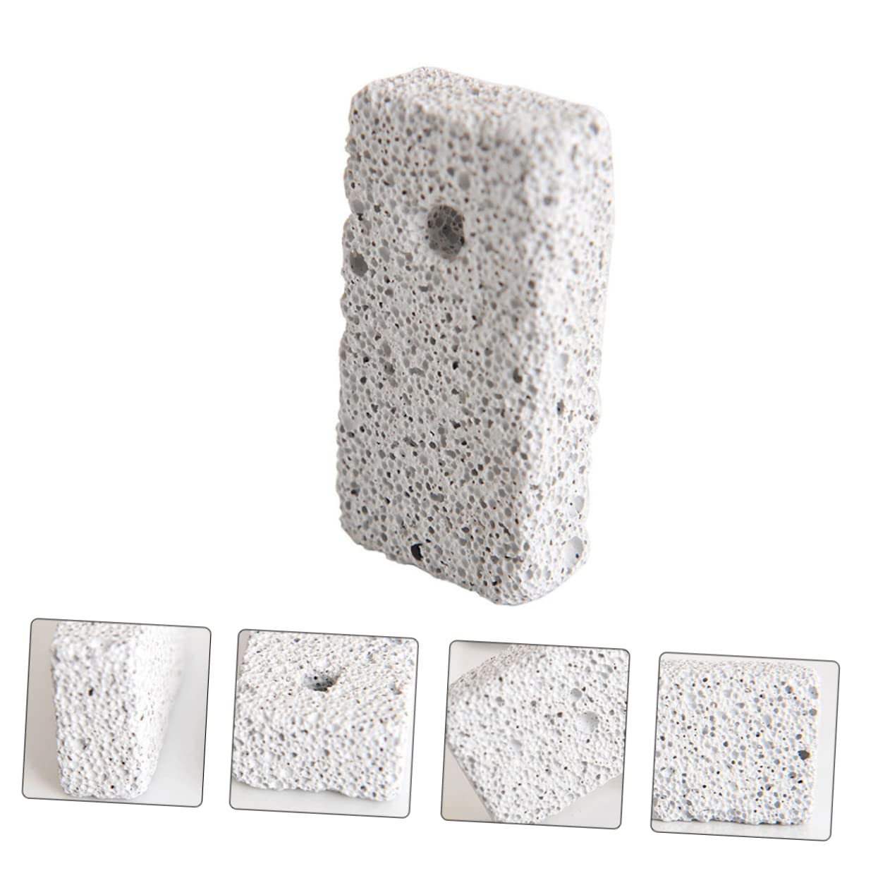 BESPORTBLE 120piezas Piedra Molar para Mascotas Pequeñas De Piedra Volcánica para Hámster Conejos y Cobayas Suplemento De Calcio y Molienda para Chinchillas y Jerbos