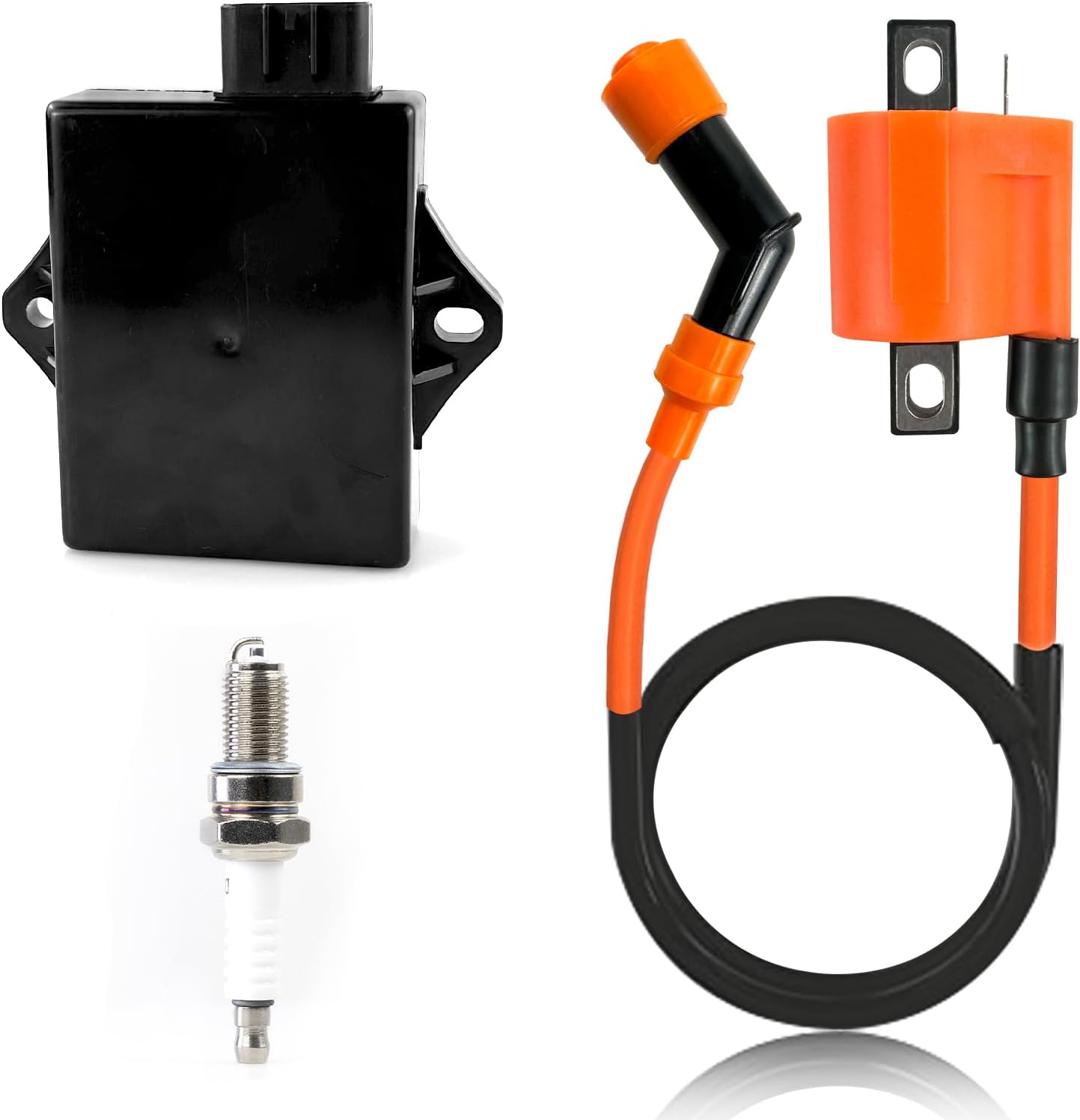 3087253 Ignition Coil CDI Box Spark Plug for Polaris Trail Boss 330 2003-2013 Magnum 330 2003-2006 3088209