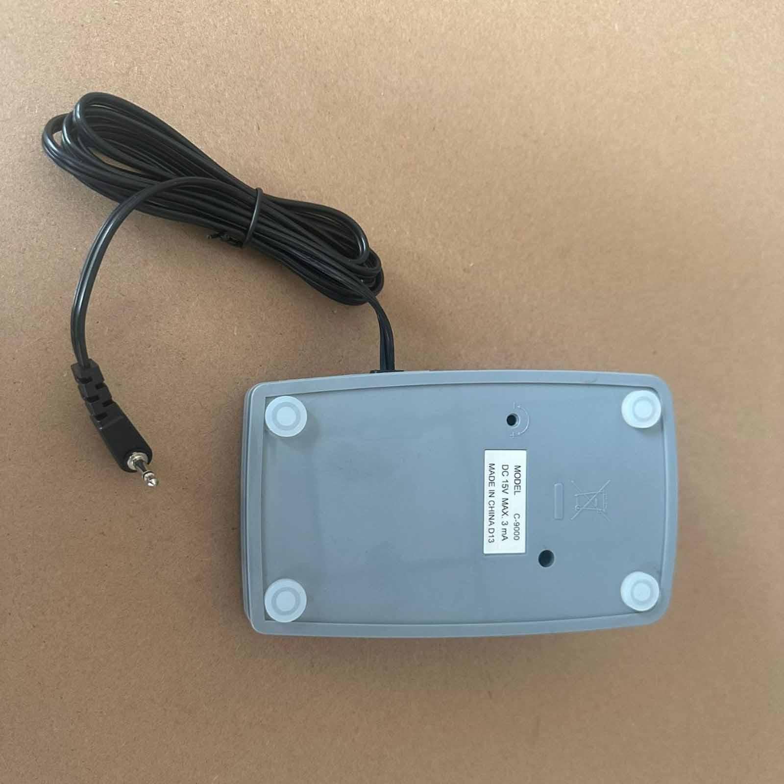 Harilla Pedal de Control de pie C-9000 con Cable de alimentación para 413113701