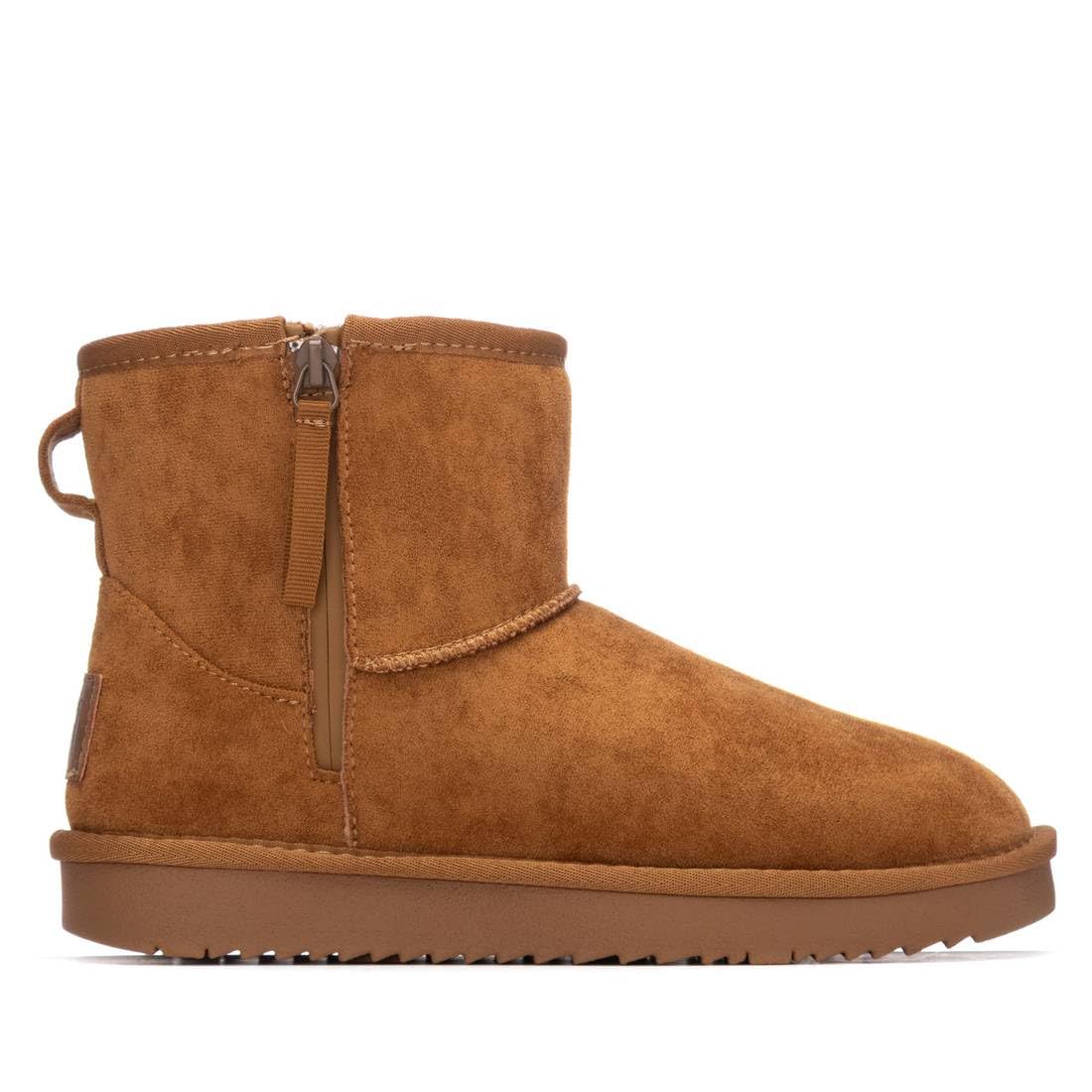 XTI - Botín Mujer Camel - Calzado Cómodo y Versátil - Moda casual - Modelo 14444302 (Talla 38)