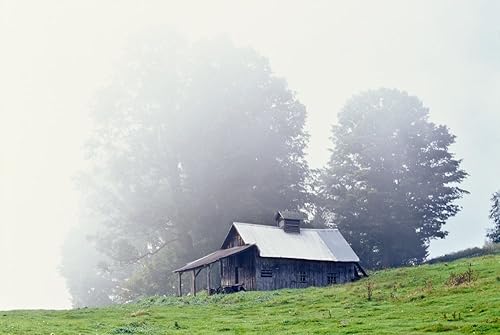 Posterazzi House Near Peacham Vermont - Póster (18 x 12)