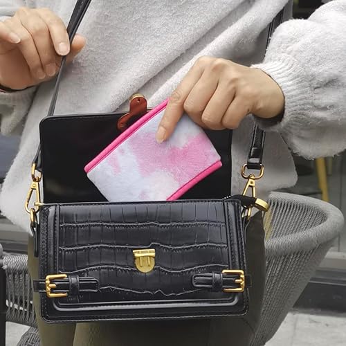 Miniatura 4 de Funda de terciopelo de felpa suave reutilizable para café caliente, resistente al calor, neopreno mullido aislado acogedor para bebidas heladas,