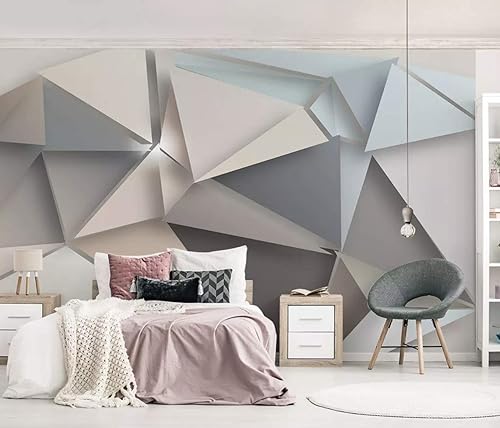 Miniatura 5 de Murwall Geometric Wallpaper Trigon Wall Mural Architects Office Wall Decor Modern Home Design Living Room Bedroom Entryway
