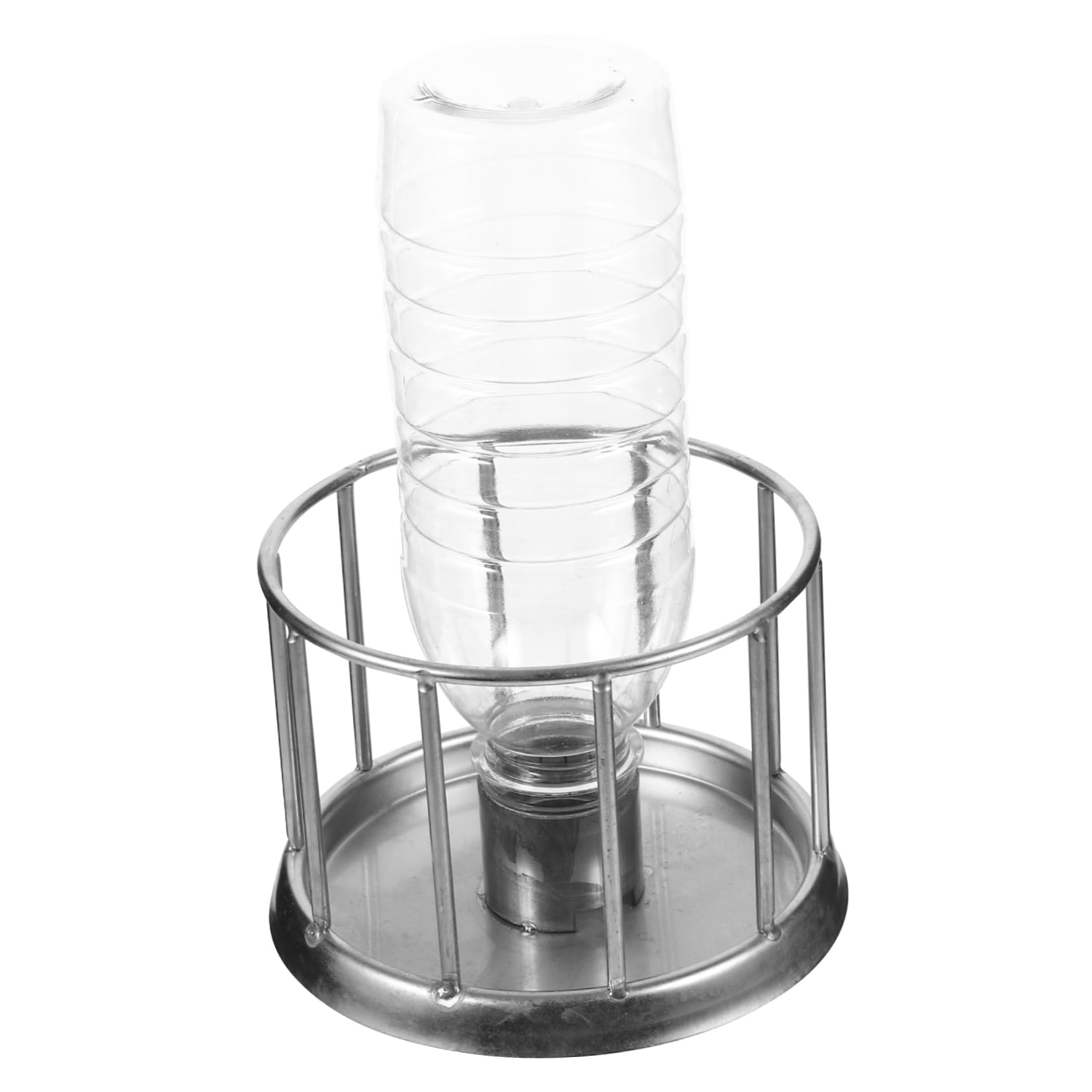 4 Comederos para Y Reptiles 2 En 1 De Acero Inoxidable Resistentes Al Óxido.