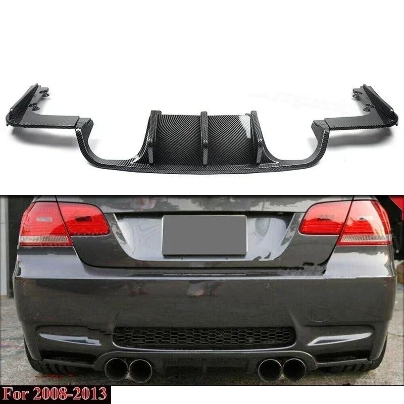 Parachoques trasero E92 protector difusor para coche E93 Coupe Convertible 2008-2013 4