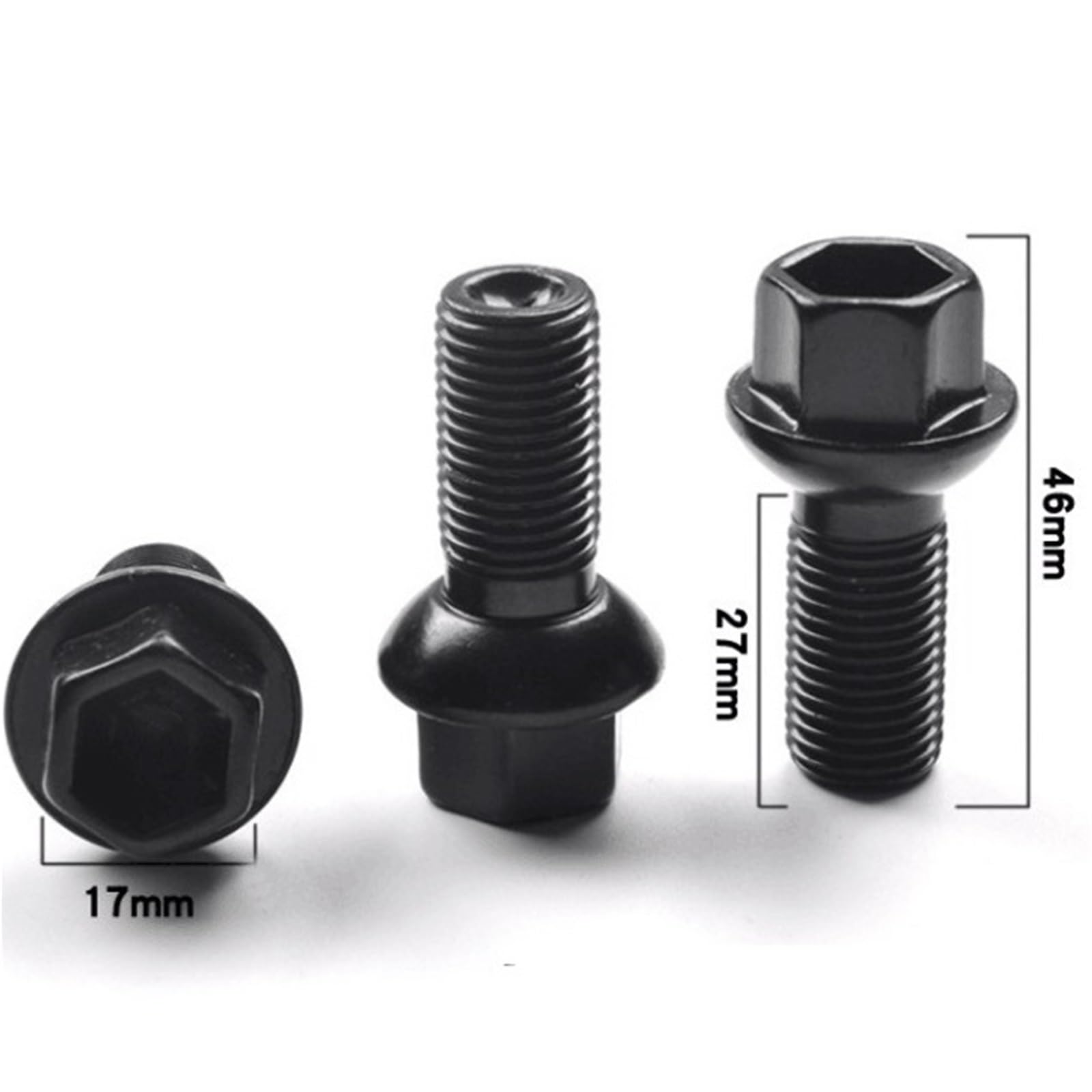 Bulloni ruota auto Compatibile Con Benz Per SL65 Per AMG 2005 2006 2007 2008 2009 5 Set Di Dadi Per Cerchi In Lega Con Rondella Conica OEM: 0009908307