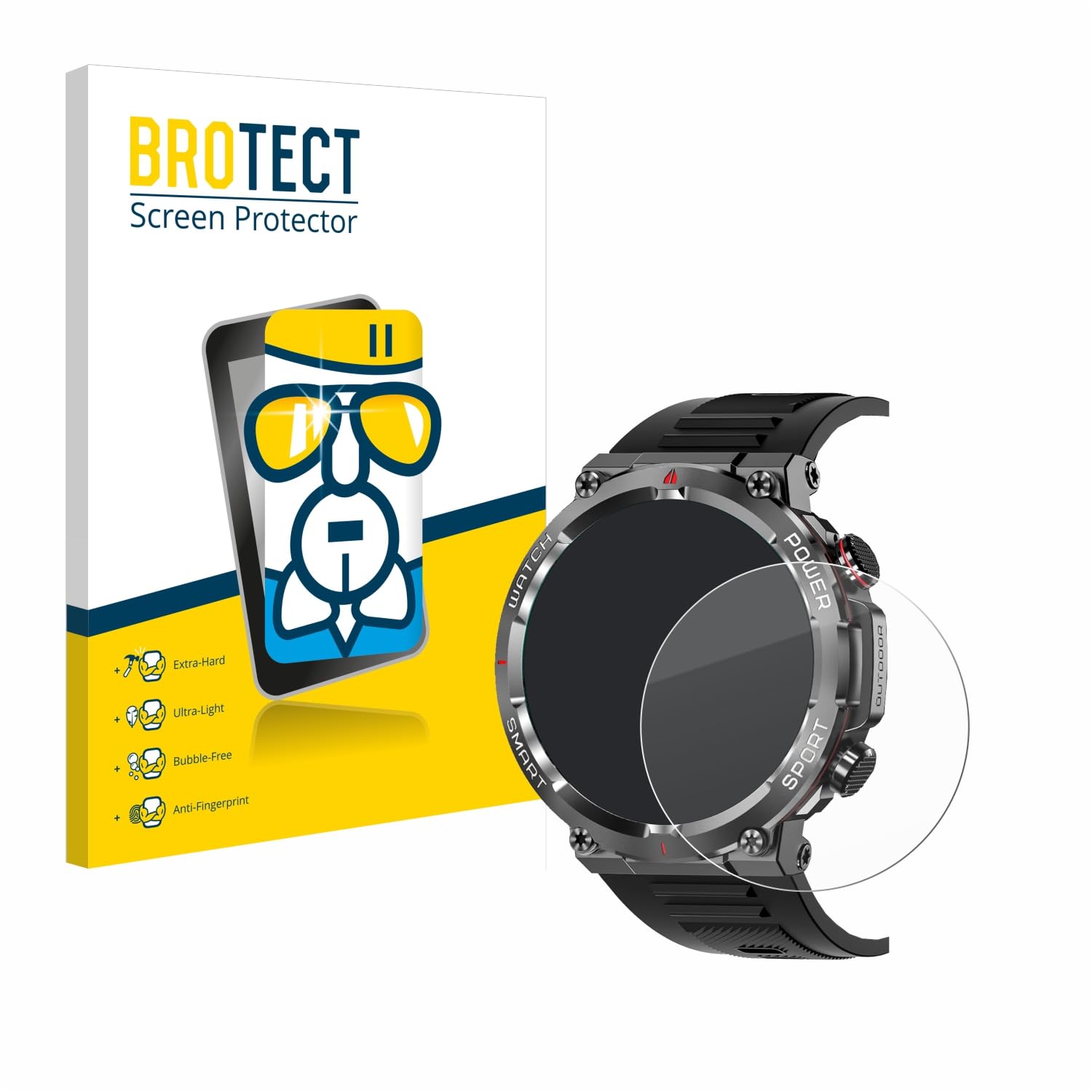 brotect Glass Screen Protector Film for Iowodo 50W 1.39