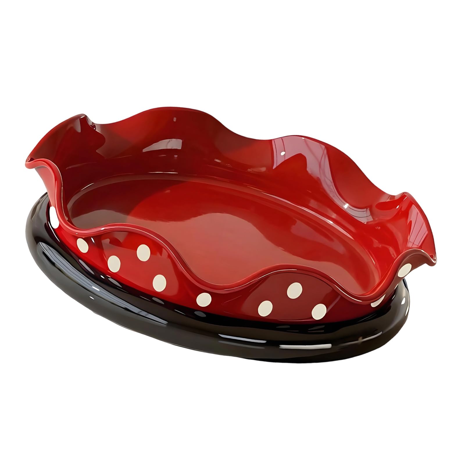 Hredyqw Rotating Fruit Bowl With Drain Function For Efficient Kitchen Storage And Freshing Preservation